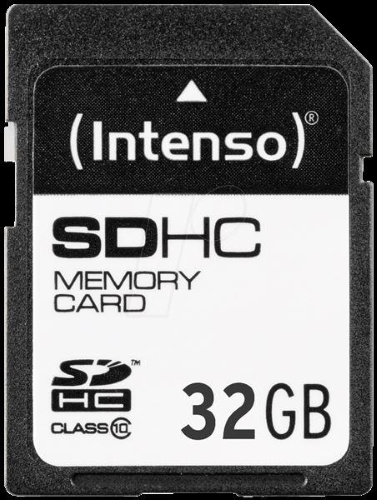 INTENSO SDHC32GB CLASSE 10